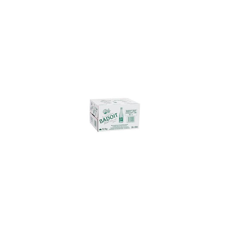Carton Badoit Citron Vert 30x50cl